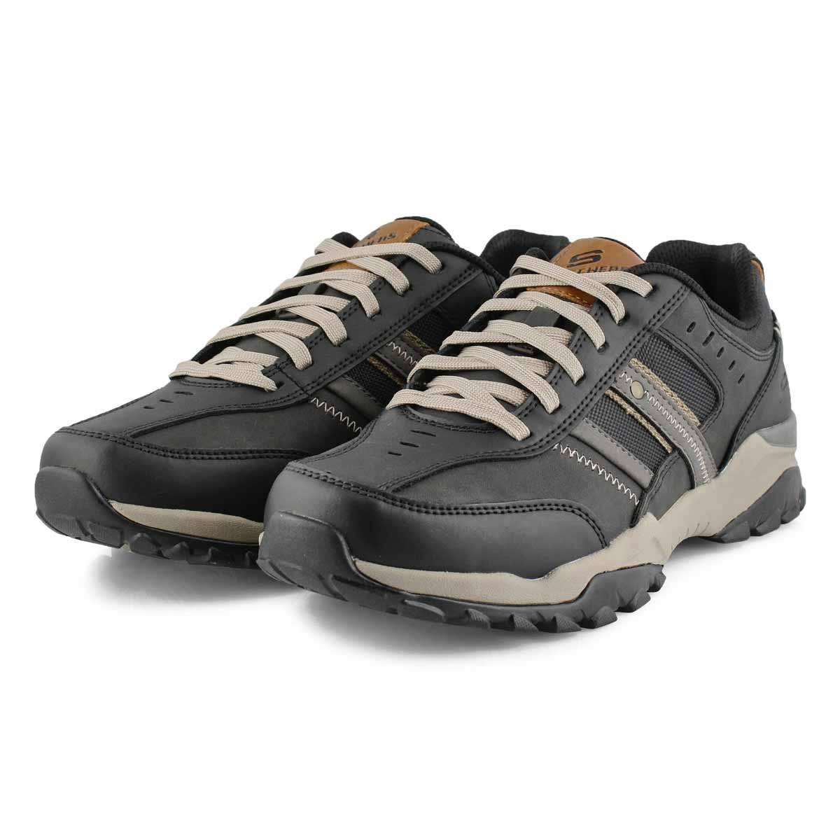 skechers relaxed fit henrick delwood men's sneakers