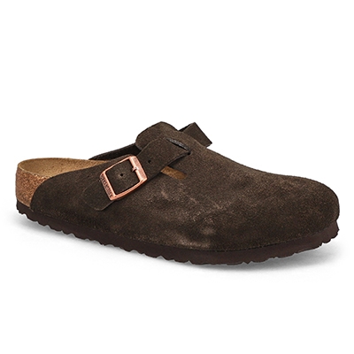 Lds Boston Soft Footbed Clog - Mocha