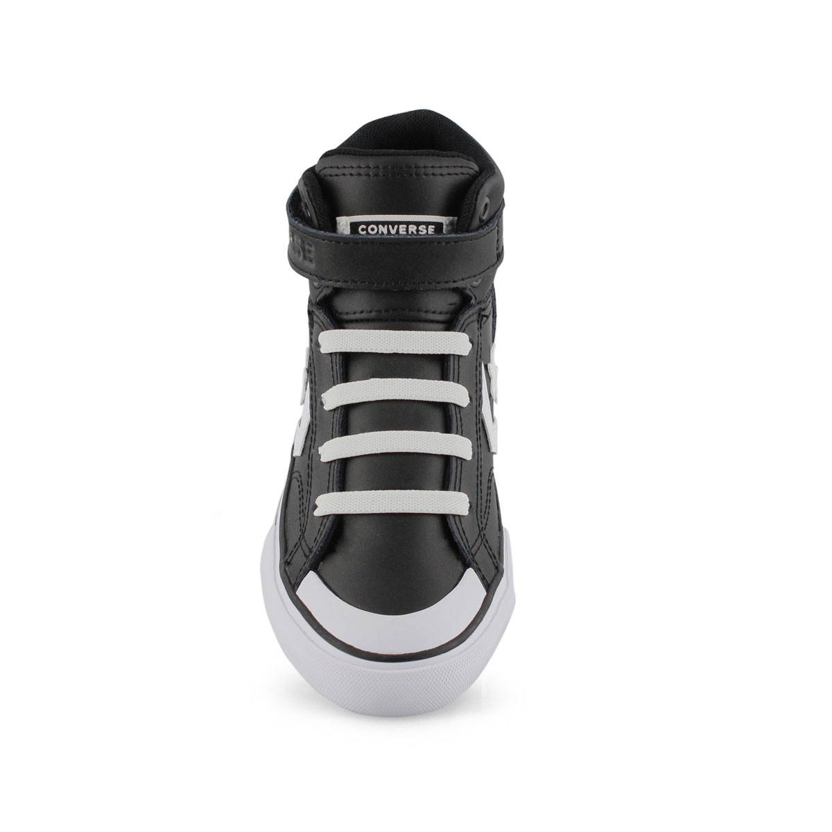 Boys Pro Blaze Strap Hi Top Sneaker - Black/White