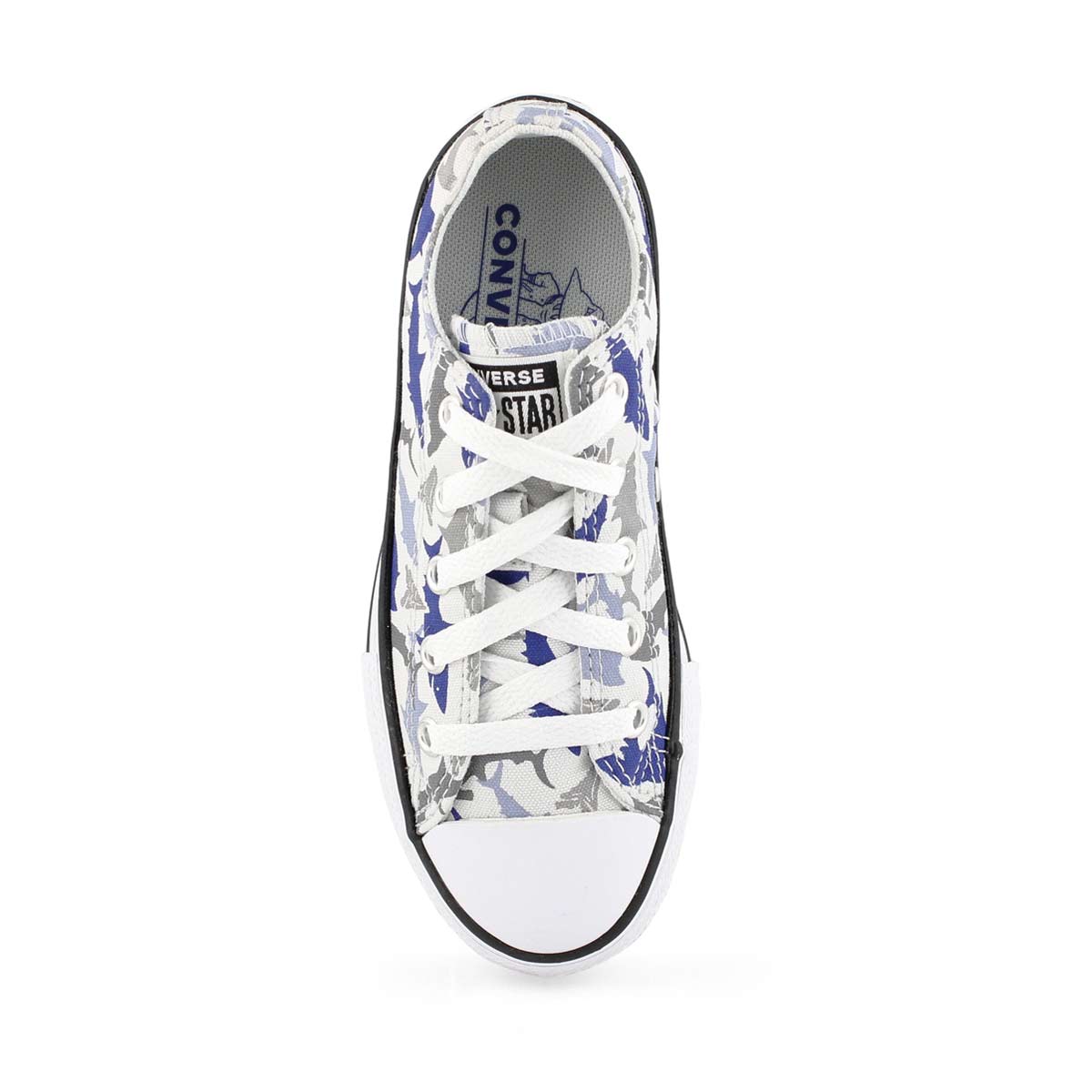 Boys' Chuck Taylor All Star Shark Bite Sneaker - D