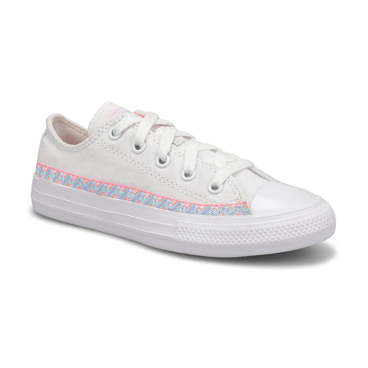 Girls' Chuck Taylor All Star Sneaker - White Multi