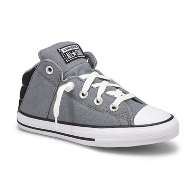 Bys CTAS Axel Street Mid Snkr-Gry/Blk/Wt