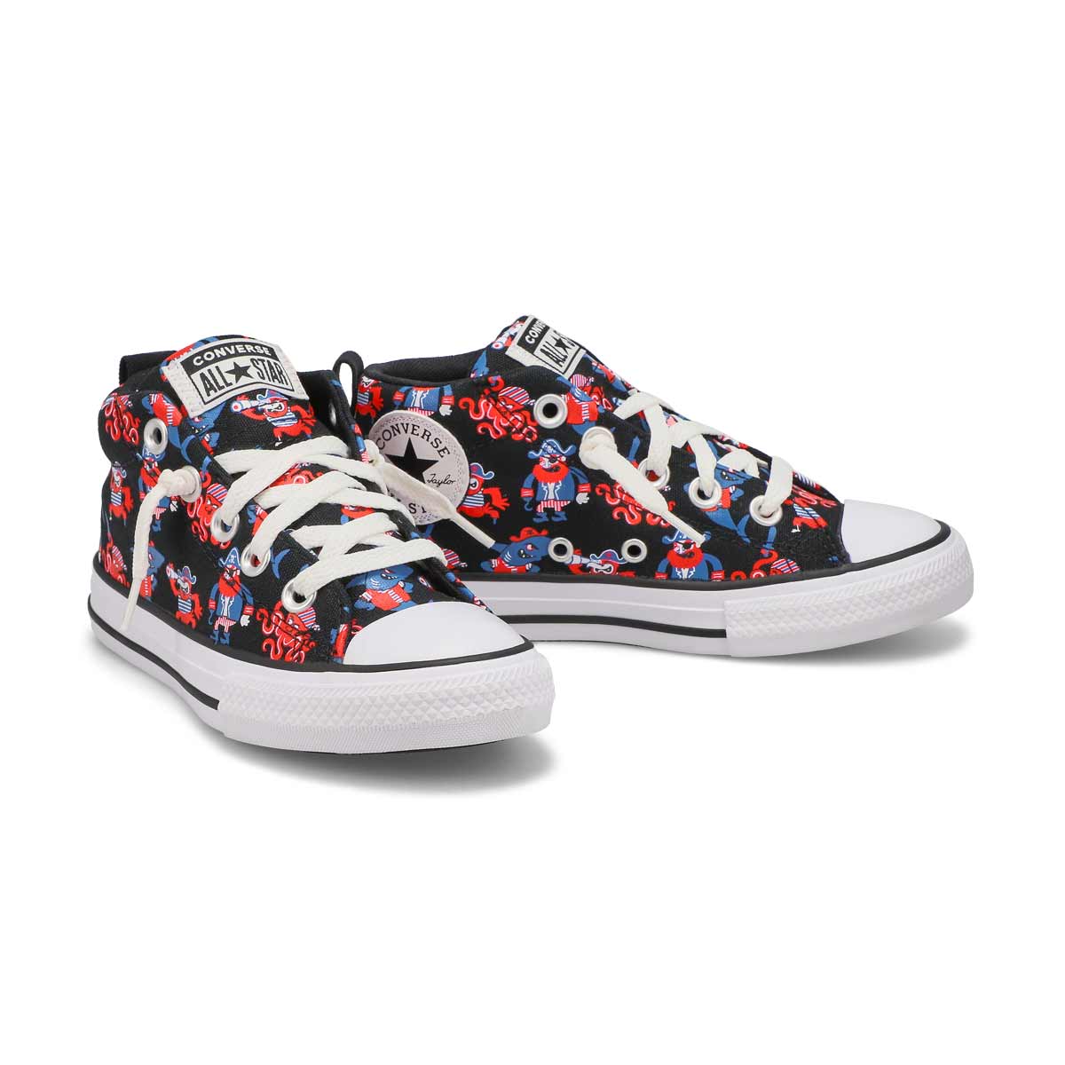 Baskets CHUCK TAYLOR ALL STAR STREET PIRATES COVE, noir/multi, garçons