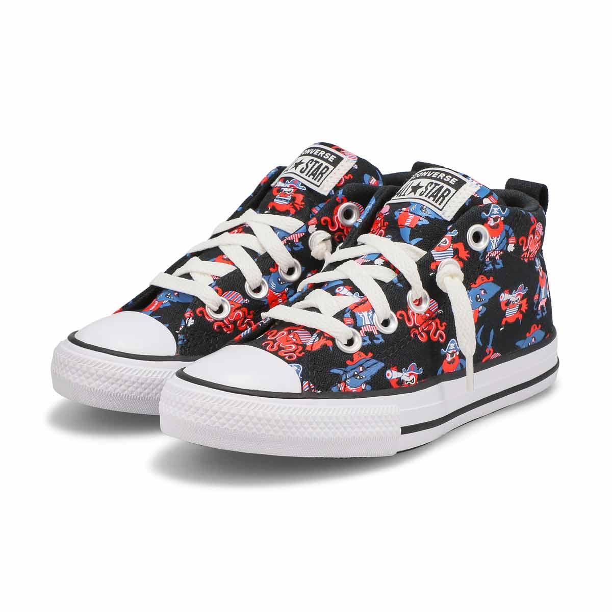 Baskets CHUCK TAYLOR ALL STAR STREET PIRATES COVE, noir/multi, garçons