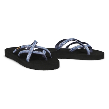 Women's Olowahu Casual Sandal - Palms Indigo
