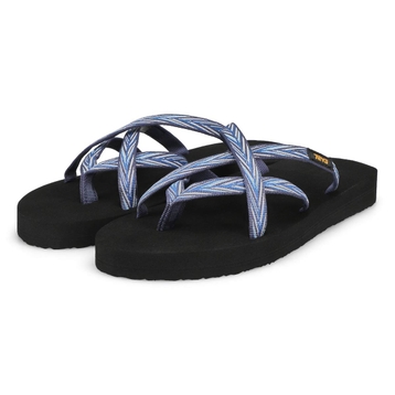 Women's Olowahu Casual Sandal - Palms Indigo