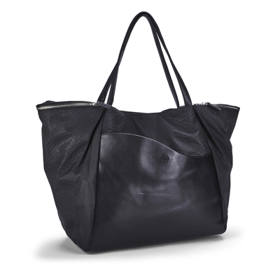 Lds Wave Tote Bag - Black