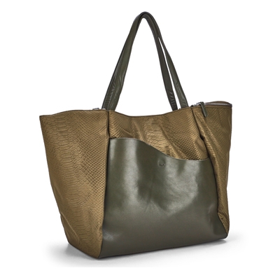 Lds Wave Tote Bag - Khaki