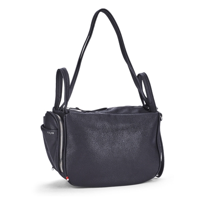 Lds Park Lane Hobo Convertible Bag- Blk