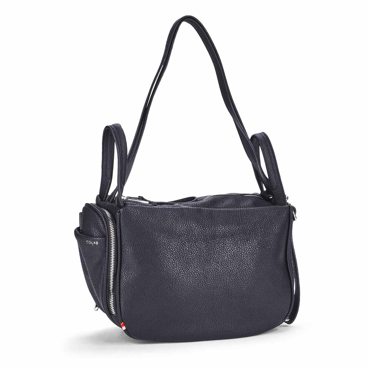 Women's Park Lane Hobo Convertible Bag -Black