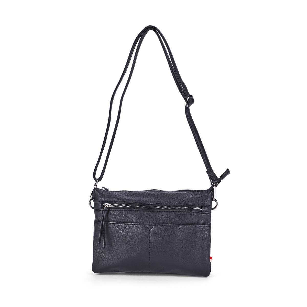 Women's Gambit Crossbody Clutch Bag - Black