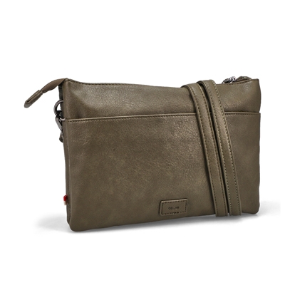 Sac à bandoulière Gambit, kaki, femmes