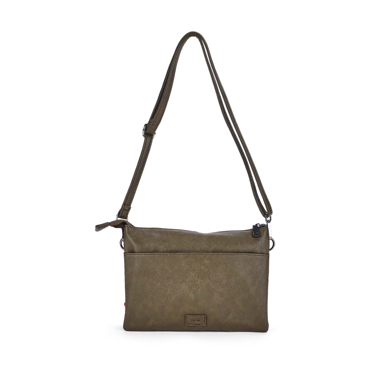 Women's Gambit Crossbody Clutch Bag - Khaki