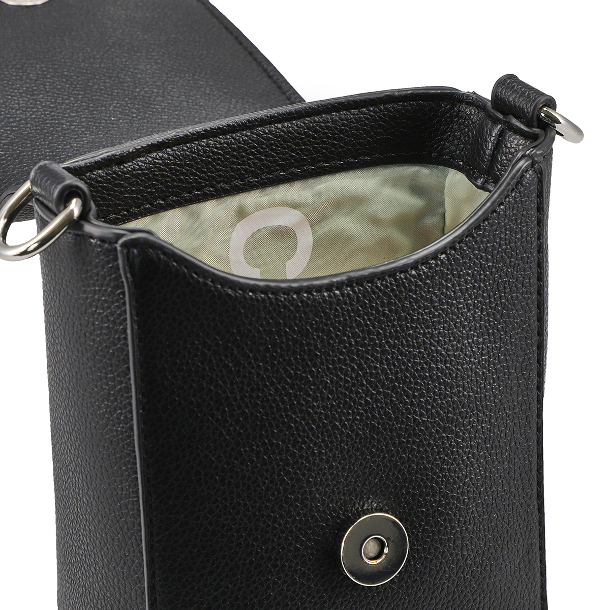 Women's Louve Amber Crossbody Bag - Black