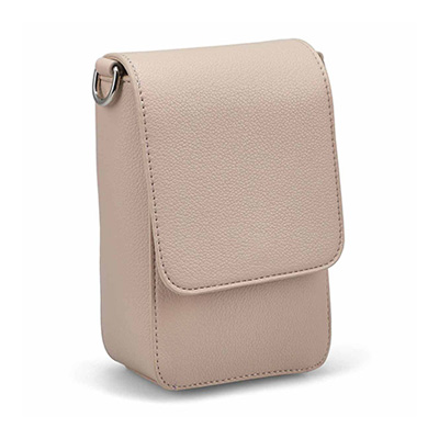 Lds Louve Amber Crossbody Bag - Stone