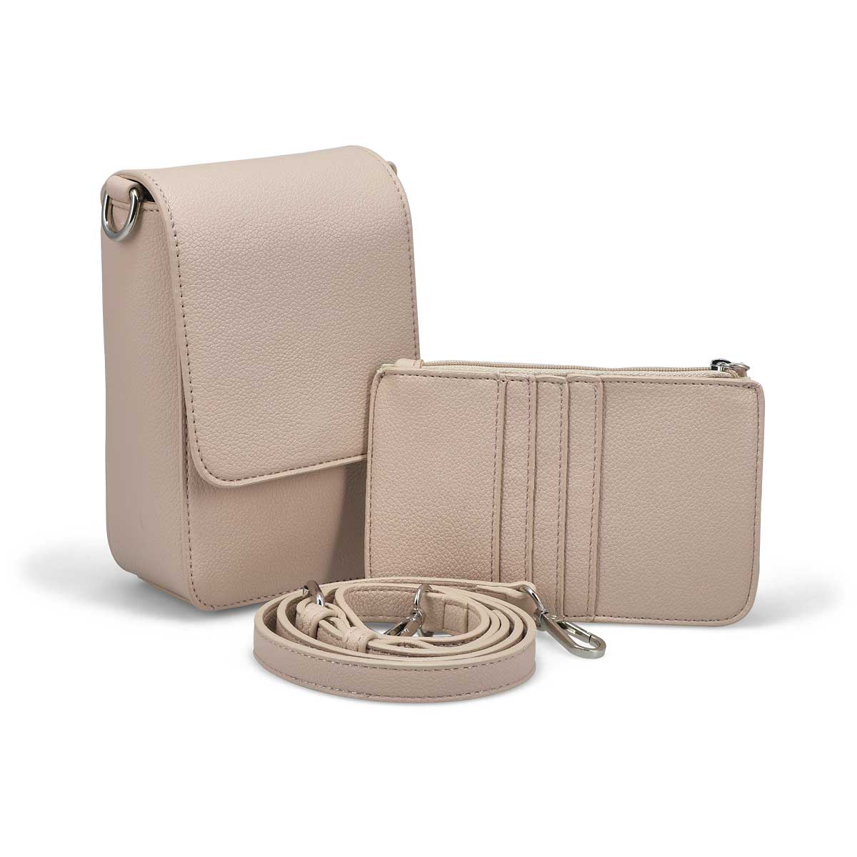 Women's Louve Amber Crossbody Bag - Stone