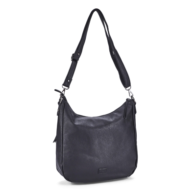 Lds Gambit Megan Hobo Bag - Black