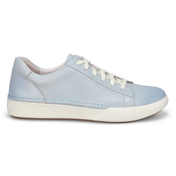 Women's Claire 01 Lace Up Leather Sneaker - Ice Bl