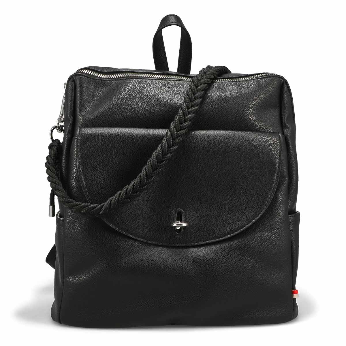 Women's 7008 Buena Shoulder Bag - Black