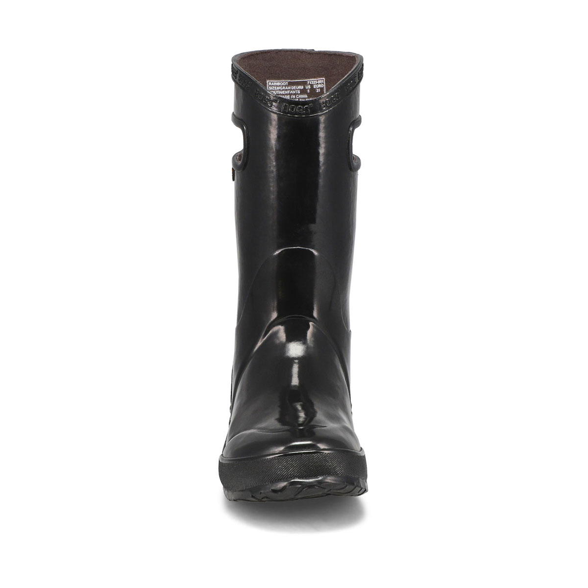 Botte de pluie RAIN BOOT SOLID, noir, enfants