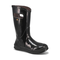 Kid's Rainboot Solid Rain Boot - Black