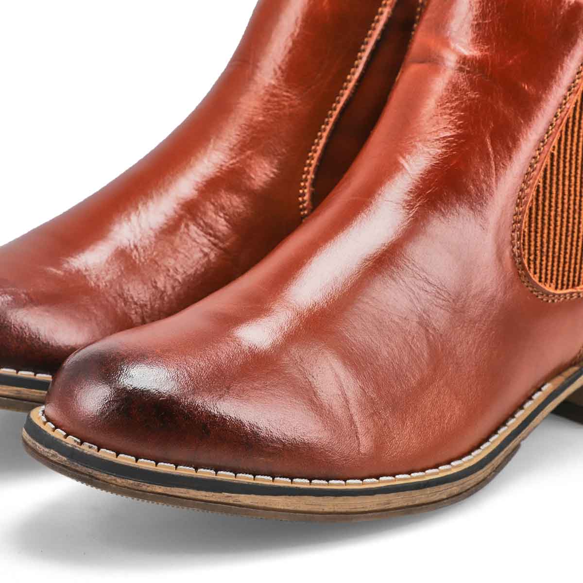 Botte Chelsea BERLINA 01, brandy, femmes