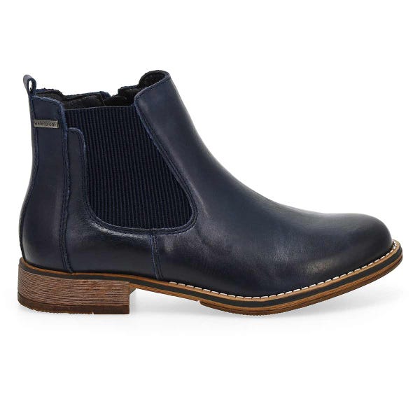 Woemn's  Berlina 01 Waterproof Chelsea Boot - Denim