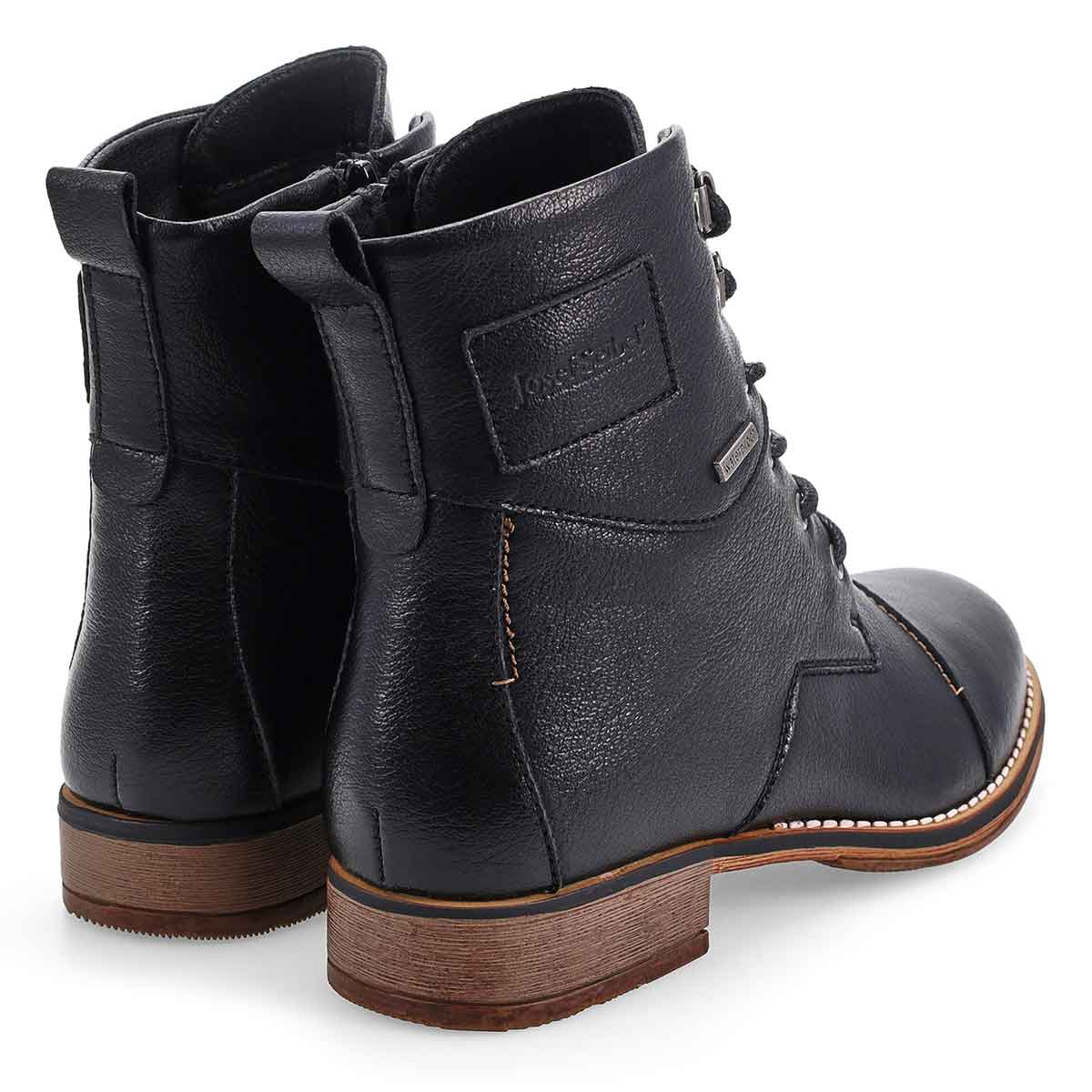 Women's Berlina 17 Waterproof Combat Boot - Black