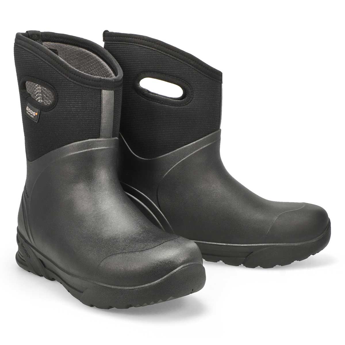 Bogs Men's Bozeman Mid Waterproof Boot - Blac | SoftMoc.com