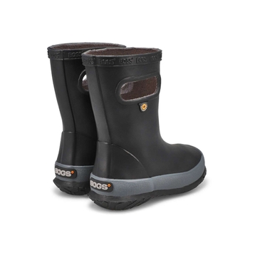 Infant's Skipper Solid Rain Boot - Black