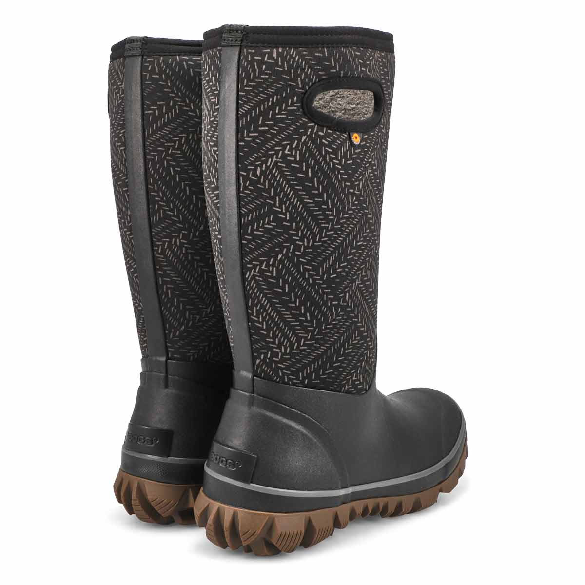 Women's Whiteout Fleck Waterproof Boot -  Black