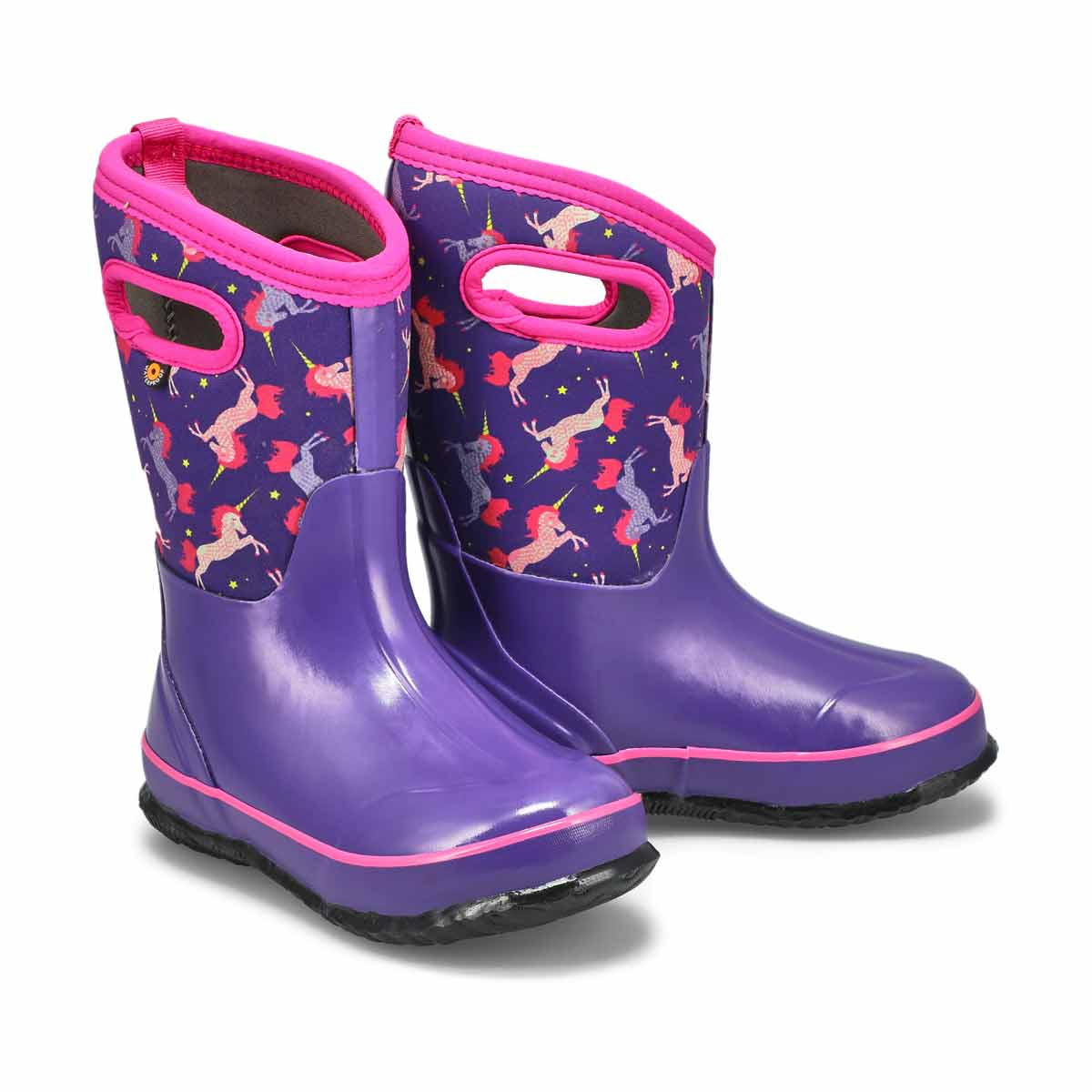 Girl's Classic Unicorns Waterproof Winter Boot