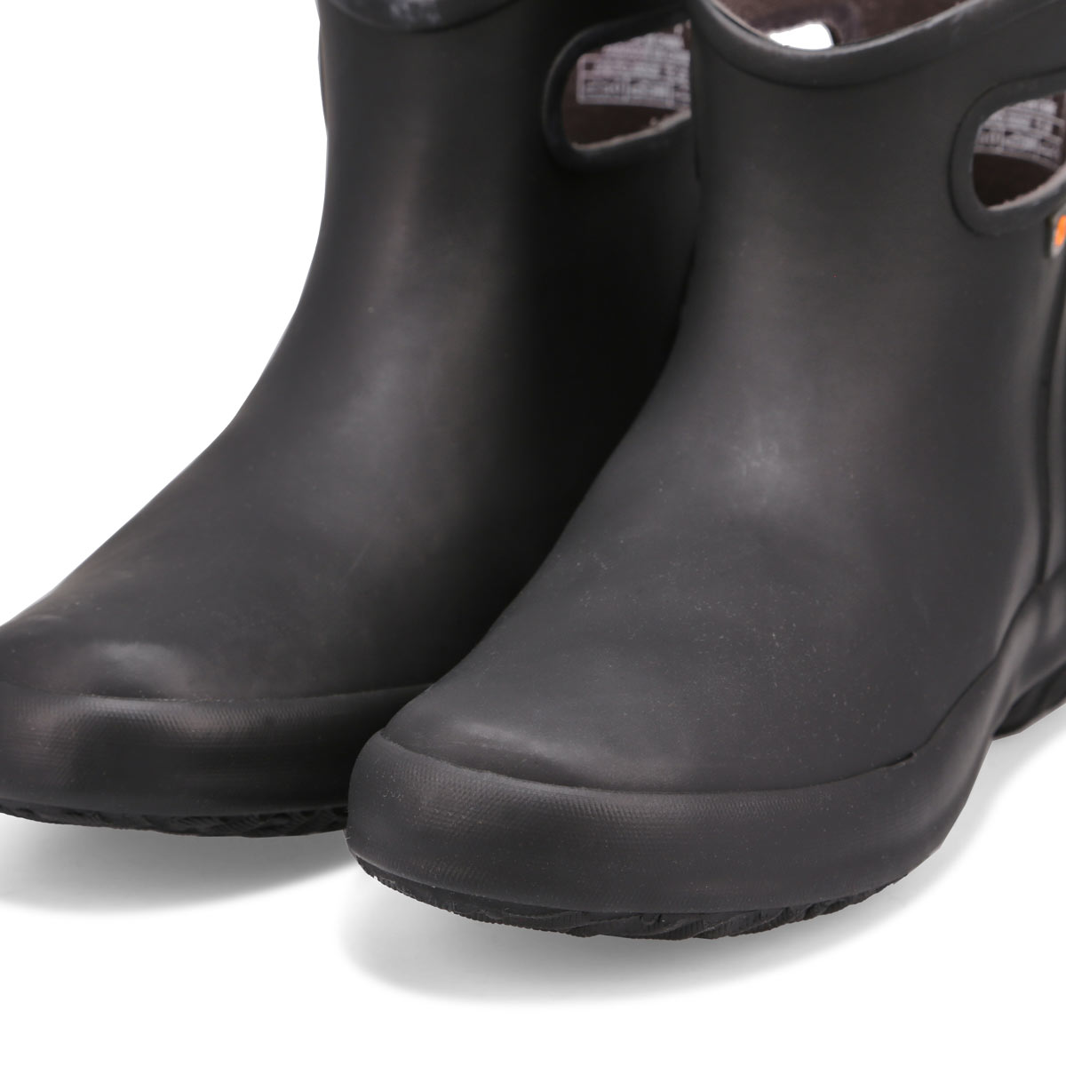 Botte de pluie PATCH ANKLE, noir, femmes