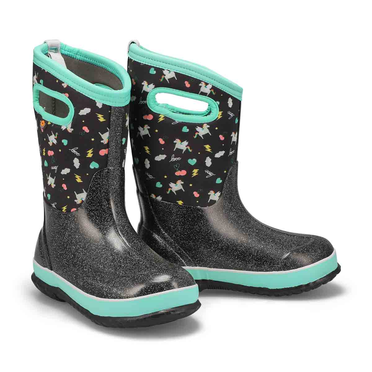 Girl's Classic Pegasus Waterproof Winter Boot