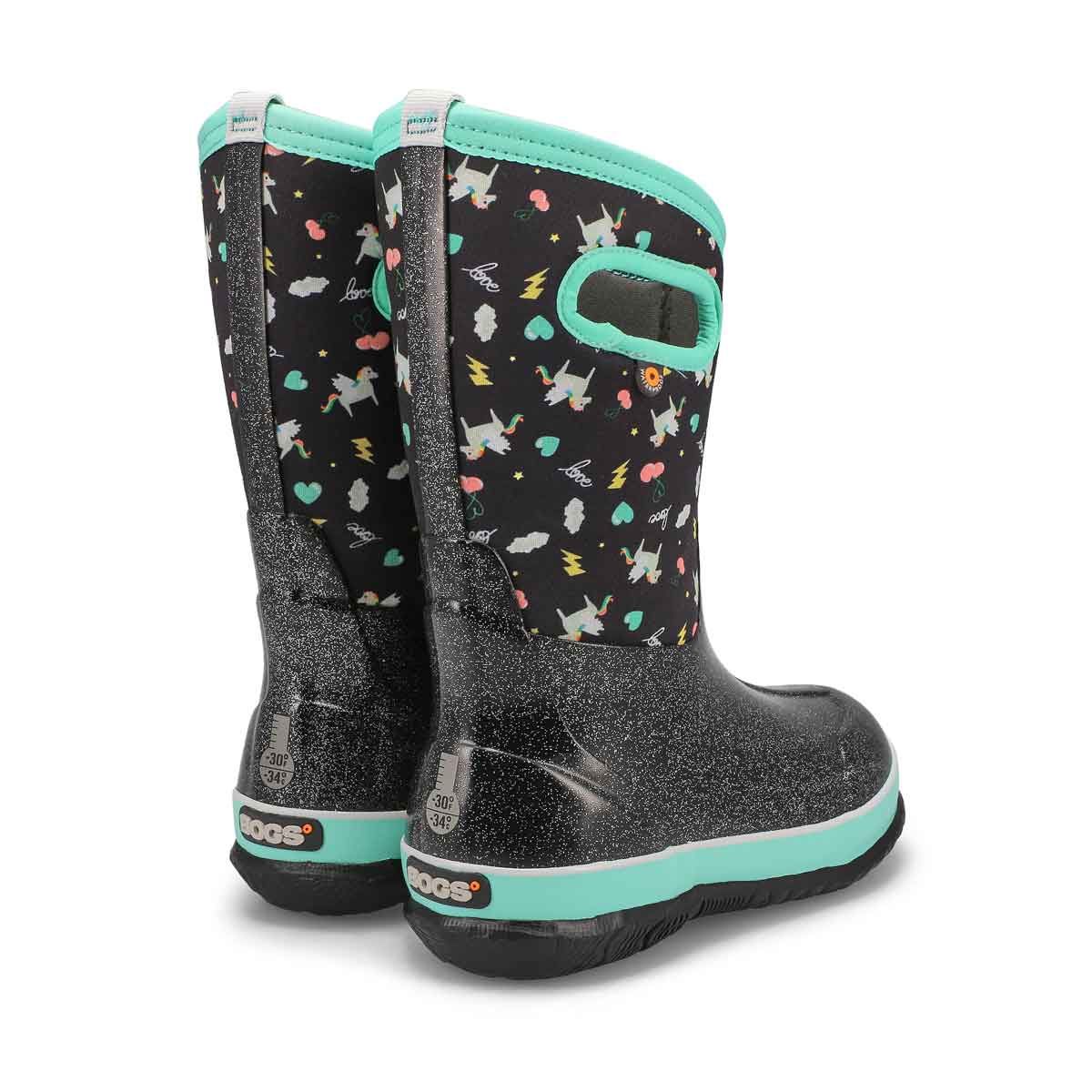 Girl's Classic Pegasus Waterproof Winter Boot