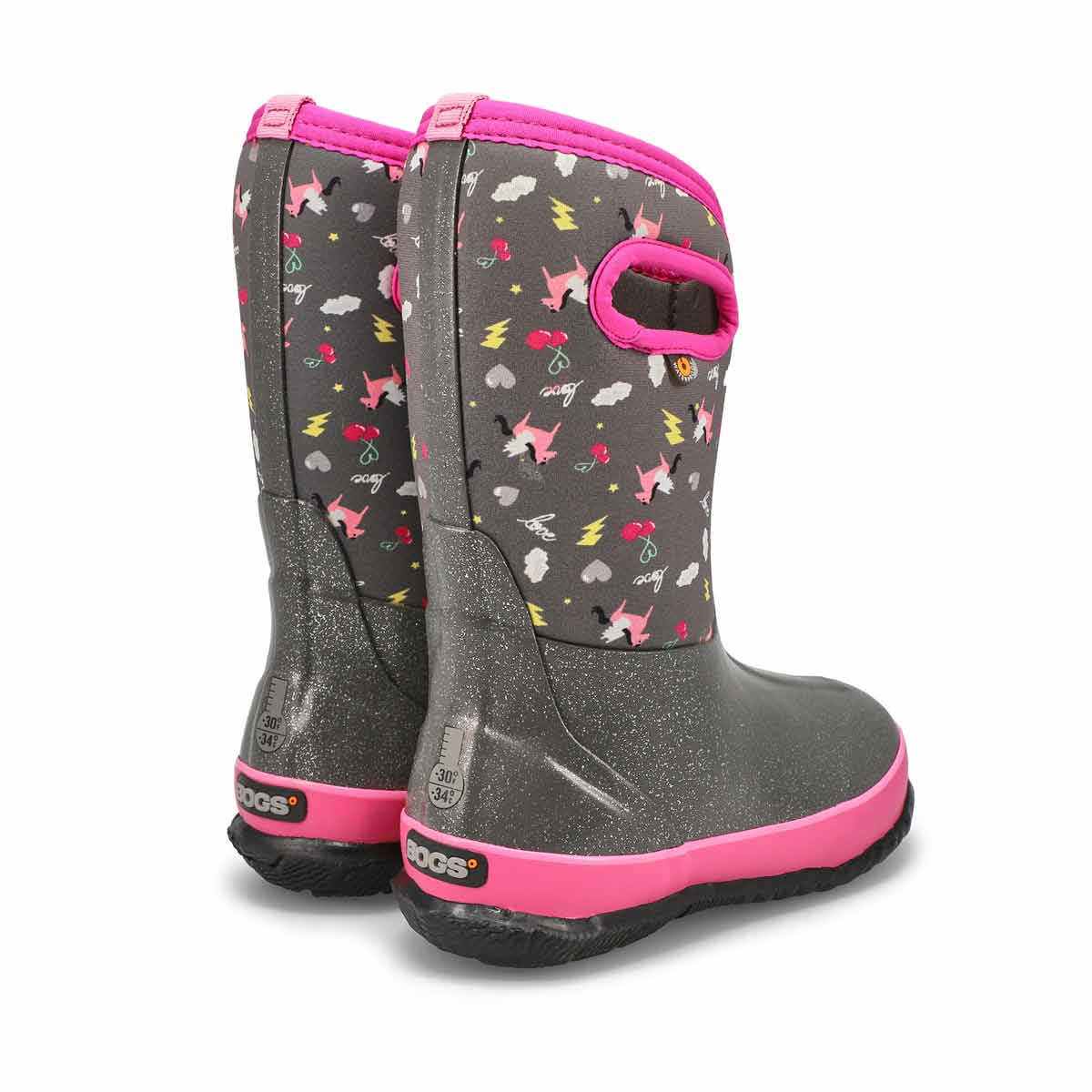 Girl's Classic Pegasus Waterproof Winter Boot