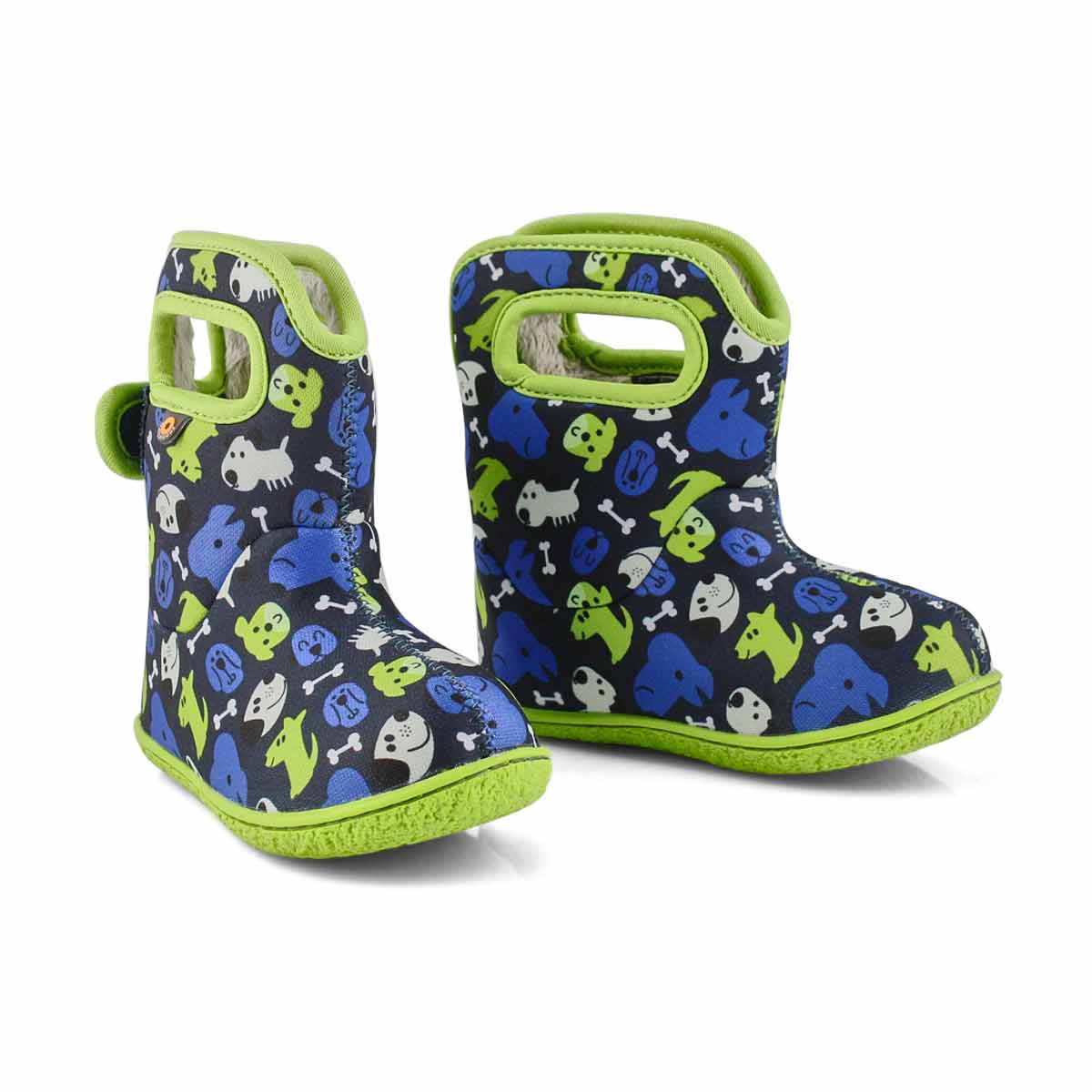 Infant's Baby Bogs Puppies Waterproof Boot - Blue