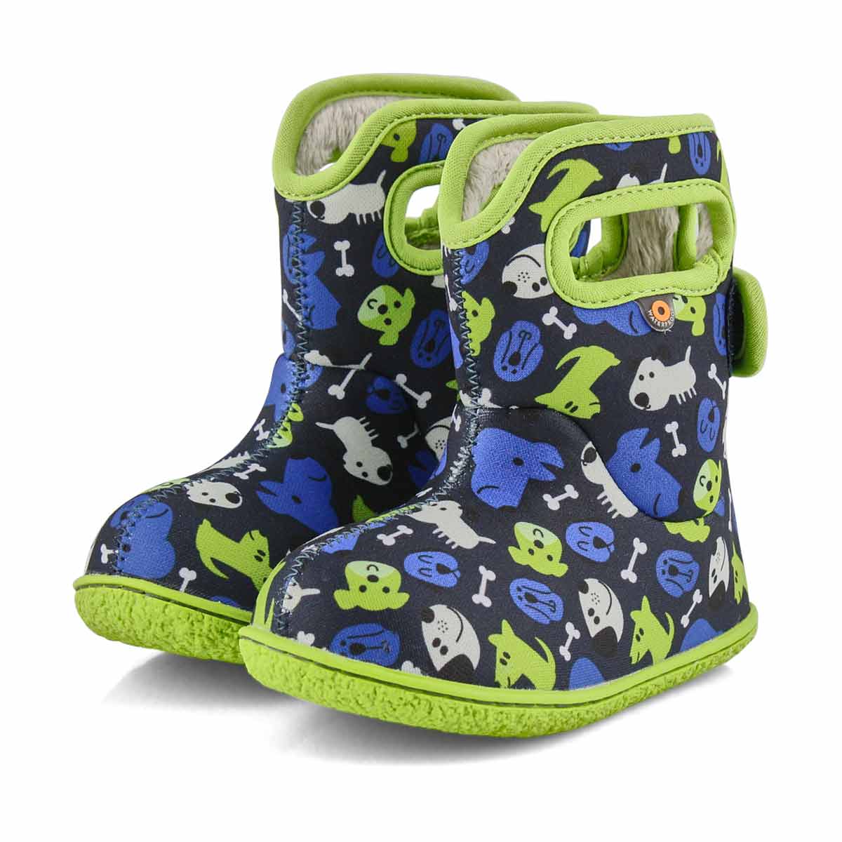 Infant's Baby Bogs Puppies Waterproof Boot - Blue