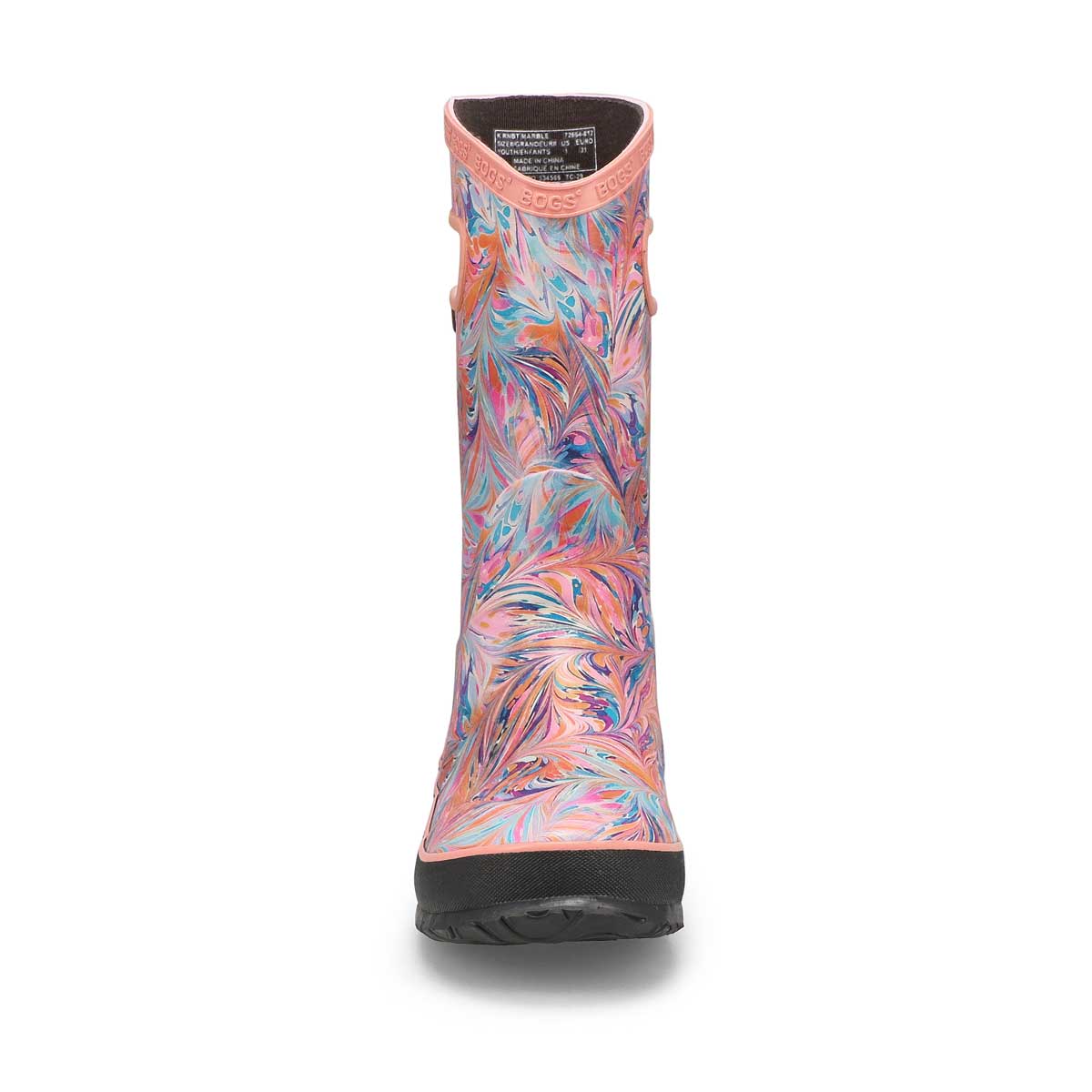 Botte de pluie RAINBOOT MARBLE, corail, filles