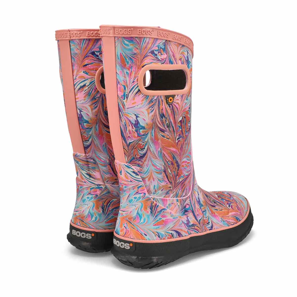 Girl's Rainboot Marble Rain Boot - Carol