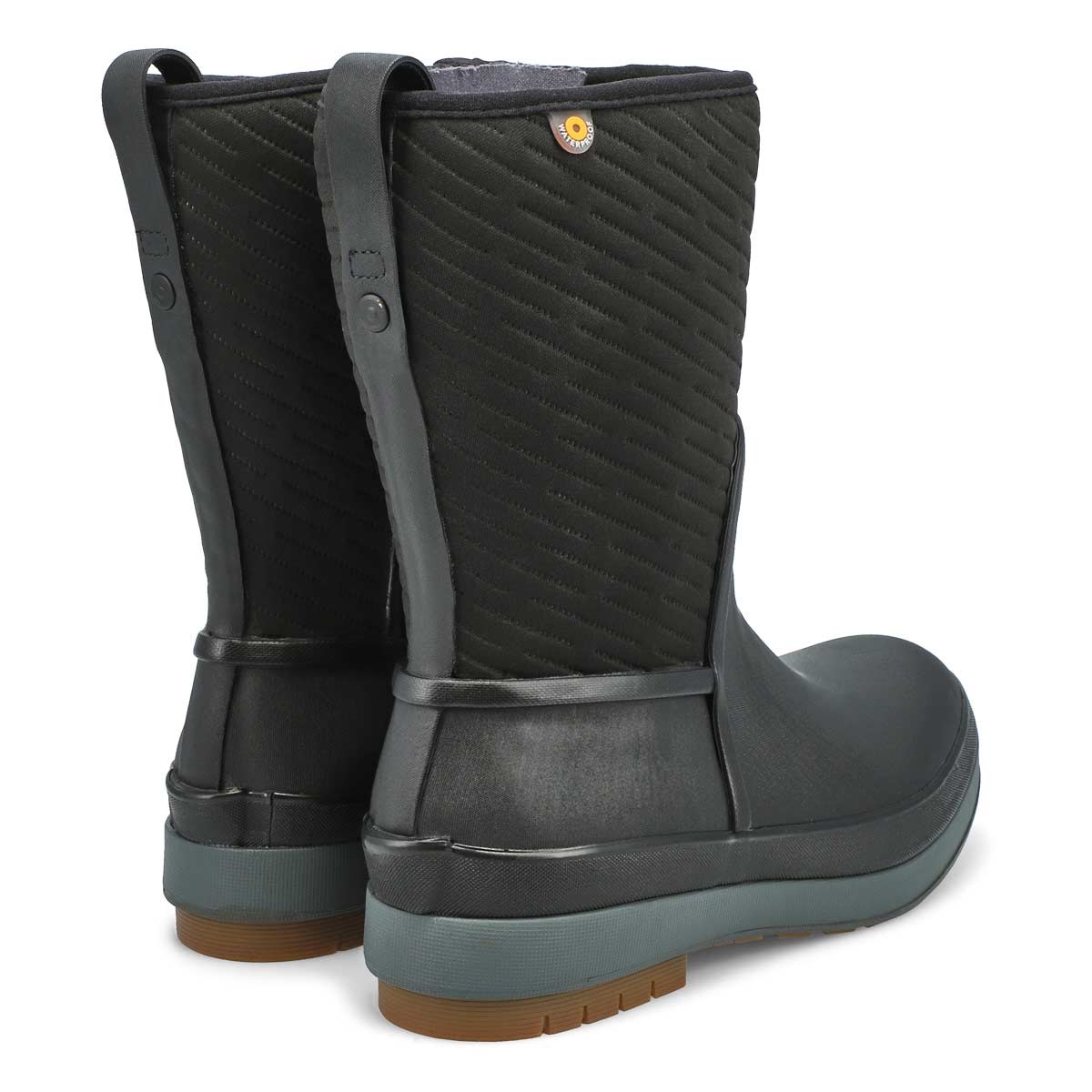 Botte imperméable CRANDALL II MID ZIP, noir, femmes