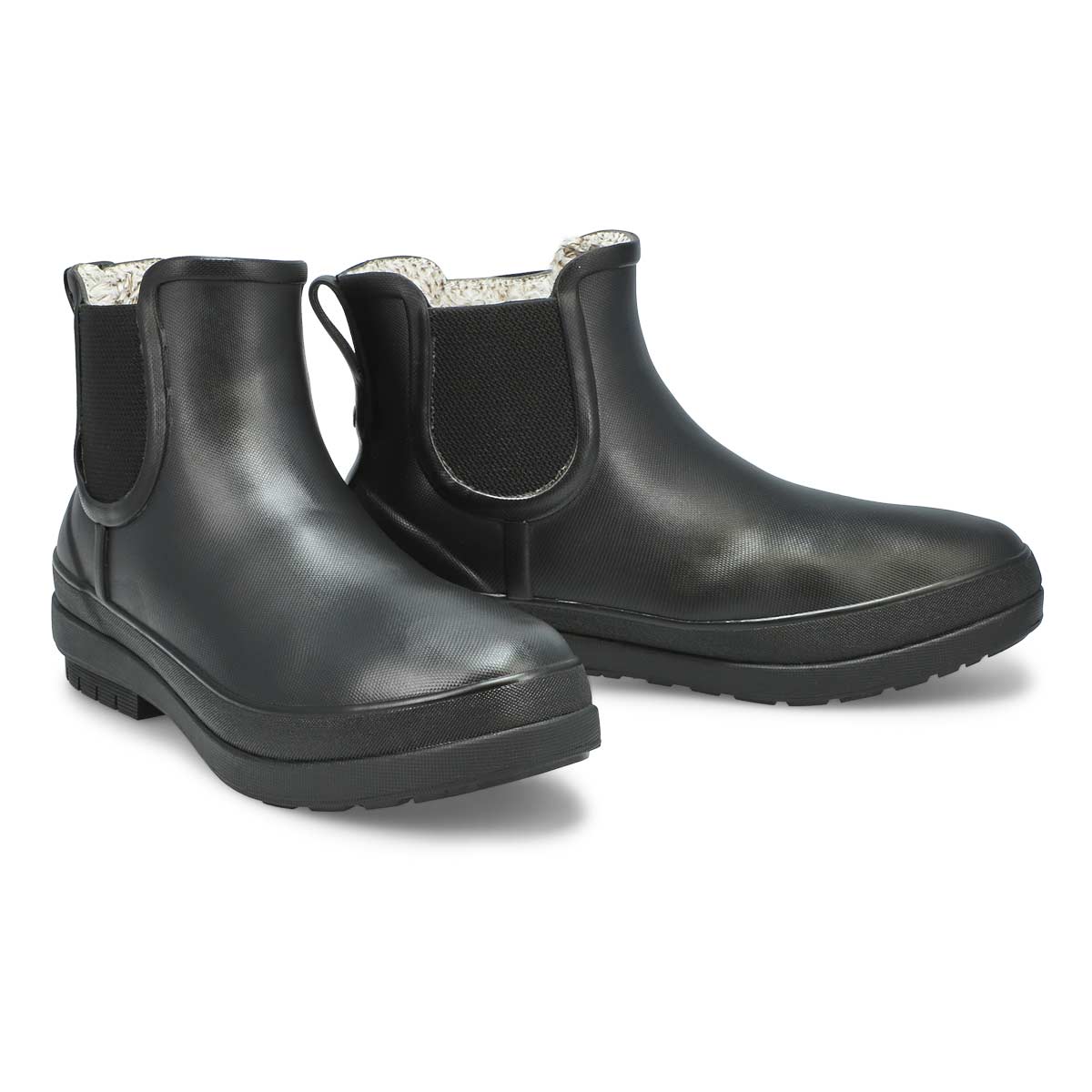 Botte Chelsea imperméable AMANDA II PLUSH, noir, femmes