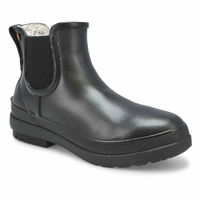 Botte Chelsea imperméable AMANDA II PLUSH, noir, femmes