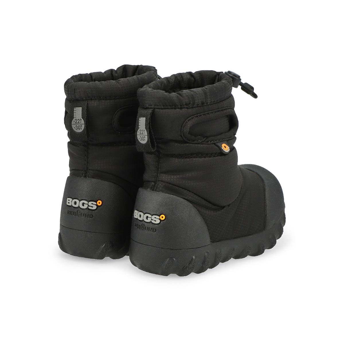 Botte d'hiver imperméable B-MOC SNOW, noir, bébés
