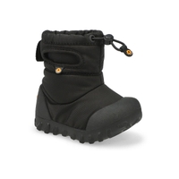Botte d'hiver imperméable B-MOC SNOW, noir, bébés