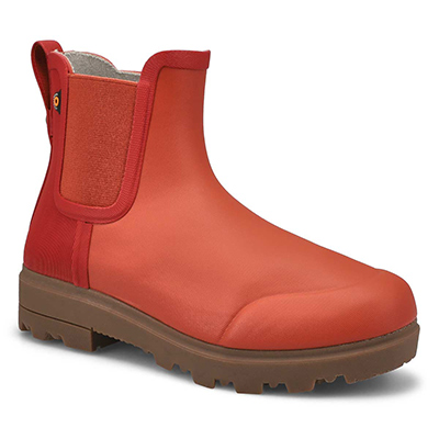 Botte Holly Chelsea, orange brûlé, femme