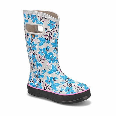 Grls Magnolia Waterproof Rainboot - Oyster