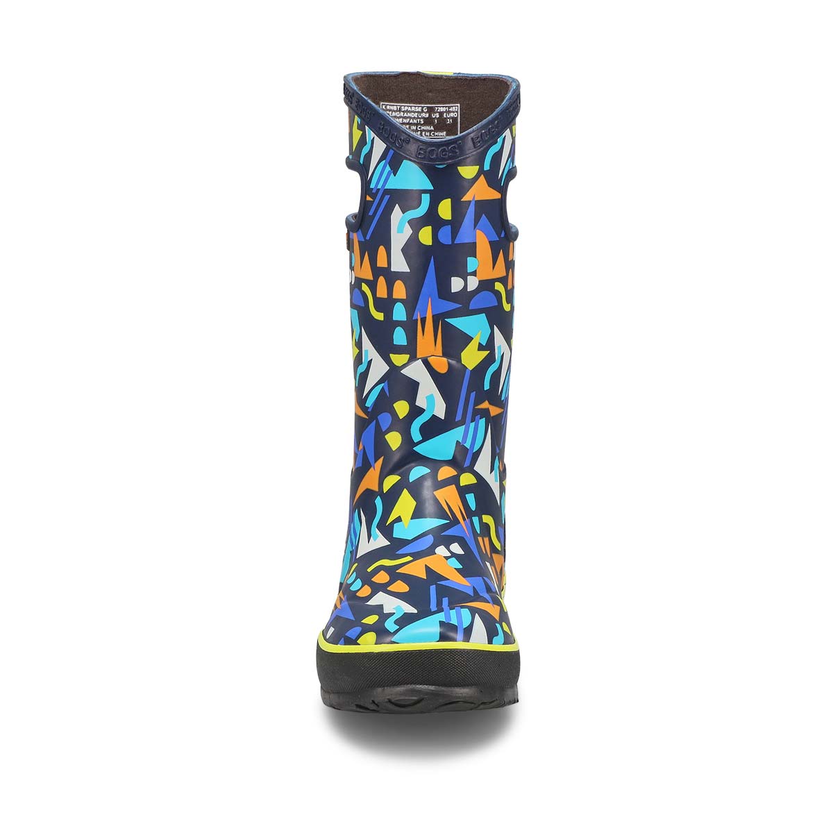 Boys' Sparse Geo Waterproof Rain Boot