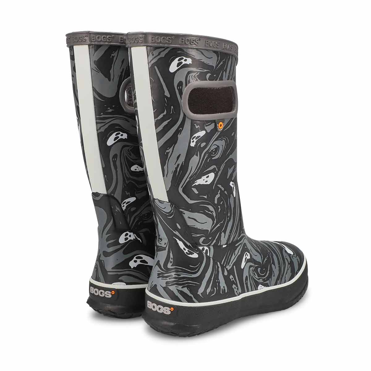 Botte de pluie imperméable SPOOKY, gris/multi, garçons