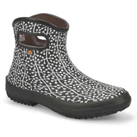 Women's Patch Ankle Rain Boot
